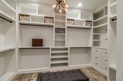 Walk-In Closet with Bathroom Access
